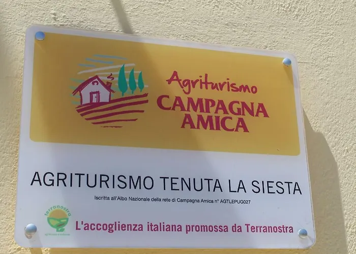 Çiftlik konaklama Tenuta La Siesta *